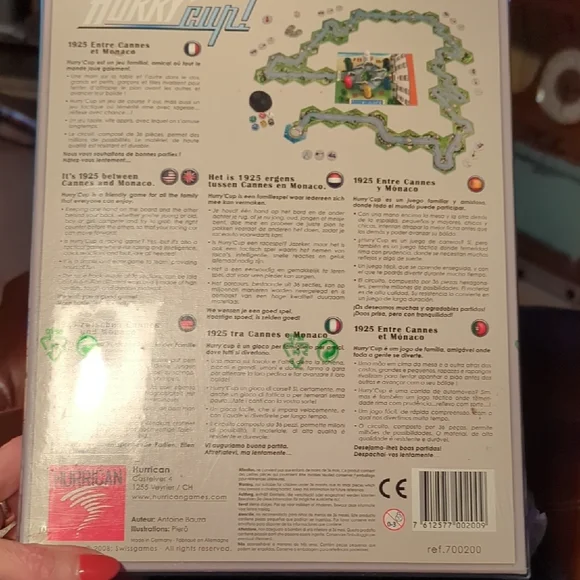 Hurry'Cup! Board Game - Red - Picture 2 of 2